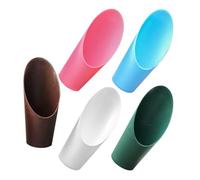 Anneome 5 pièces Lot de Pelles à Terreau Plastique Compactes et Légères pour Plantation Succulente Pelle Portable Multifonction pour Jardinage Transplantation et Rempotage Réutilisable