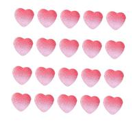 Anneome 50 pièces Décorations Ongles Cœur Résine Amour Nail Art Accessoires pour DIY Mariage Anniversaire Fête