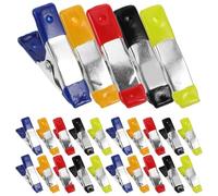 Anneome 50 Pièces Petit Clip Métallique Multifonctionnel Pinces à Ressort Robustes pour Menuiserie et Bricolage Clips de Fixation Puissants pour Projets de Décoration et Réparation à