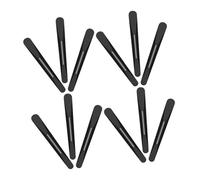 Anneome 50 pièces Spatules Cosmétiques Longues Noir Outil de Mélange Visage Multifonction pour Fond de Teint Crème et Masque et Facile à Nettoyer Usage Professionnel et Domestique