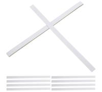 Anneome 50 Pièces Testez Les Autocollants Réfléchissants Gommettes Décalcomanies Réfléchissantes Reflective Tape Bandes Réfléchissantes Silver