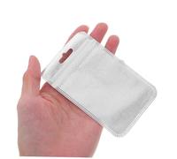 Anneome 50 Pièces Transparent Plastic Screw Bags With Multi Compartment Design For Bead Sorting And Sewing Storage Pouches Portable For DIY Craft And Small Business