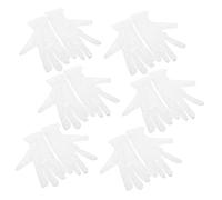 Anneome 6 paires Coton pour Inspection de Bijoux de Blancs Extensibles Confortables et Respirants Idéaux pour Collecte de Bijoux sans Laisser de Traces