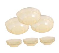 Anneome 6 Pièces Couvercle Protecteur Plastique pour Détecteur de Fumée Lot de Protection Anti-poussière et Anti-Fausse Alarme Installation Facile Compatible Alarmes Domestiques et