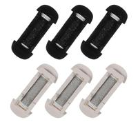 Anneome 6 Pièces Pédicure électrique étanche partie de remplacement pour la pédicure Tête de rouleau pour gravier