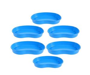 Anneome 6 Pièces Plateau de Tri de Pilules Abs pour Chariot Organiseur de Médicaments Pratique Plateau Doseur et Compteur de Comprimés pour Hôpital Support de Distribution Rapide