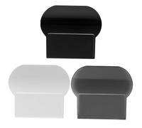Anneome 6 Pièces Poignée de Levage pour Abattant Wc Pc Résistant Kit Blanc Noir et Gris Installation Facile pour Protéger Mains et Éviter Contact Direct Usage Familial Adapté et Seniors