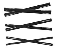 Anneome 6 pièces Styling Wand pour Manucure Gel Outil Poussoir Cuticules Métal pour Ongles French Nail Art et Nettoyage Sous Ongles