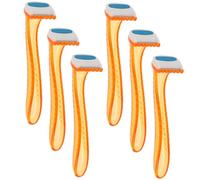 Anneome 6 Pièces Tondeuse à Cheveux Portable de Rasoirs pour Épilation des Jambes Aisselles et Zones Intimes Design Ergonomique et Couleur Aléatoire