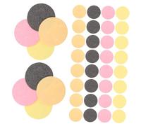 Anneome 60 Pièces Compressed Facial Cleansing Pads For Sensitive Skin Reusable Exfoliating Makeup Removal Sponges Lightweight Travel Friendly Round Face Cleaning