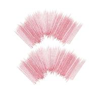 Anneome 600 Pièces Outils Manucure Double Tête Cristal Poussoir Cuticules et Bâtons à Points pour Nail Art et Pose de Pierres Accessoires Légers et Durables pour Soins DIY Rosé