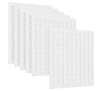 Anneome 600 pièces Points Adhésifs Ronds Double Face Transparent Pastilles Adhésives Acryliques Amovibles Sans Trace pour Accroche Photos et Décorations Murales