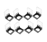 Anneome 8 Pièces Boutons Interrupteur Touch pour Lave Linge et Lave Caches Boutons Plastique Sécurisés pour Protection Domestique