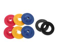 Anneome 8 pièces Réducteur de Débit Silicone Étanche avec Joints Étanchéité pour Tête de Fixe et Douchette à Main Limiteur Débit Eau Robuste et Polyvalent