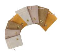 Anneome 8 Pièces Sachets Rechargeables Parfumés et Orange Pochettes Multi Usage pour Lavande Bijoux et Déodorant Voiture de Rangement et Respirant Cadeau Festival Chinois