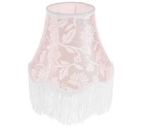 Anneome Abat-jour à Franges Vintage Tissu Tissé Léger et Compatible Lampe de Chevet pour Chambre Adulte Design Compact et Facile à Installer