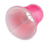 Anneome Abat-Jour de Lustre en Tissu Rose Velours Cache-Lampe pour Plafonnier E14 Abat-Jour Délicat en Fer et Tissu Diffuseur de Lumière Décorative pour Chambre et Salon