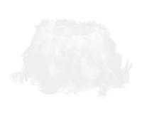 Anneome Abat-jour Plume Moelleux Décoratif pour Lampe de Table Diffuseur de Lumière Doux pour Chambre et Salon Style Contemporain avec Tissu Luxueux