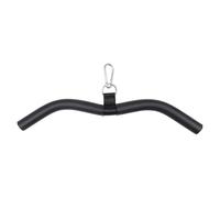 Anneome Accessoires de Gym pour système de poulie Barre d'entraînement pour Biceps Acier 1 Set poignée en Forme d'arc pour Usage Personnel et Professionnel abdominaux