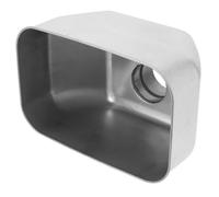 Anneome Adaptateur de Descente Acier Inoxydable pour Gouttière Extérieure Connecteur de Collecte Eau de Pluie Résistant et Facile à Installer Protection les Dégâts Humidité pour Maison et