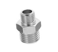 Anneome Adaptateur Pour Aérographe G1/8 Mâle Vers G1/4 Mâle Connecteur De Tuyau En Métal Solide Adapté Aux Compresseurs Et Pulvérisateurs Utilisation Professionnelle Et Loisirs Precision