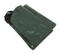 Anneome Bâche à Feuilles Réutilisable Grosse Taille 198X198 M en Polyéthylène Imperméable avec Poignées Paquet de Jardin Pliable pour Collecte et Gestion des Déchets de Pelouse et