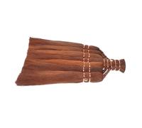 Anneome Balai Tête de Remplacement Robuste Fibres Naturelles de Palmier et Noix de Brosse Artisanale Tressée Main pour Jardin Terrasse et Nettoyage Extérieur Accessoire pour Balai Lourd