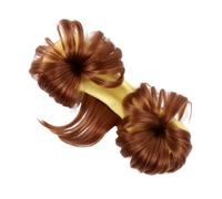 Anneome Bandeau Cheveux Garçon Fille Extensible avec Fausse Mèche Jaune Décorative Accessoire Coiffure Fille Pratique et Confortable