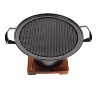 Anneome Barbecue Portable Surface Antiadhésive │ Mini-Gril en Alliage d'Aluminium │ pour Jardin et Camping │ Support de Table pour 2-3 Personnes