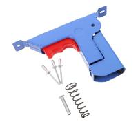 Anneome Barrière de Lit de Soins en Fer Bleu Verrouillage de Sécurité pour Protection Renforcée des Patients en Milieu de Soins à Domicile