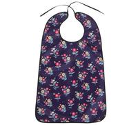 Anneome Bavoir Adulte Réutilisable Souple Imperméable et Résistant à Usure Protection pour Personnes Âgées et Lavable pour Repas Quotidiens