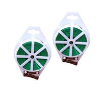 Anneome Bobine Fil de Jardinage Fer PVC Flexible Attache Multifonction pour Plantes Fixation de Branches et Lianes Lien de Soutien pour Jardin et Bureau