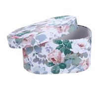 Anneome Boîte Boîte pour Parfums et Bijoux Impression de Fleur Délicate en Polyester Multifonctionnelle et Résistante, Saint-valentin