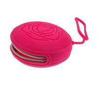 Anneome Boîte de Rangement Menstruelle Silicone Portable et Respirante Étui pour Transport Extérieur pour à Main et Voyage Design Noir