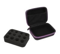 Anneome Boîte de Rangement pour Huiles Essentielles Slots Étui Rigide EVA Résistant Aux Sac de Transport Portable pour Bouteilles Roller Protection Imperméable et Compacte Rangement