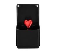 Anneome Boîte Présent Cœur Rouge 3D Pop-Up pour Mariage et Fiançailles Boîte à Bague Décorative pour Fille Présent Romantique Saint-Valentin et Anniversaire Emballage Élégant pour