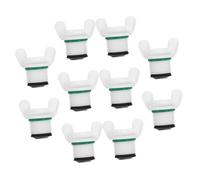 Anneome Bouchon de Bouillotte en Caoutchouc 10 Pièces Kit de Remplacement 4 Segments Extérieur Double Joint Étanche Usage Domestique Prévention Fuite Maintien Chaleur Hiver