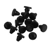 Anneome Bouchons en Silicone Antidérapants pour Pieds de Cuisinière 7 Mm Rainure, 15 Pièces, Résistants la Chaleur, Patins Amortisseurs pour Four et Micro-ondes, Protection Vibrations