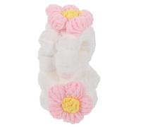 Anneome Bracelets Souples Lavage du Visage en Tissu Corail, 2 Pièces, Design Fleur Chic, Pratiques et Portables pour Soins Visage Féminins