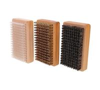 Anneome Brosse à Farter Manuelle pour Ski et Snowboard Lot de 3 Brosses en Fil de Cuivre Nylon et CRIN de Cheval Outil D’Entretien et Polissage Accessoire Léger pour Équipement de
