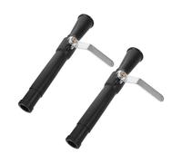 Anneome Buse de Tuyau D’extincteur 2 Pièces - Embout Manuel pour Lance à Incendie, Accessoire de Sécurité Incendie, Pièce de Rechange pour Lutte L’Incendie, Usage Commercial et