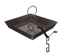 Anneome Chaîne de Pluie Décorative en Fer Noir, Coupe et Maillons | Longueur Modulaire, Résistance à L’usure, pour Gouttière et Évacuation, Jardin et Balcon