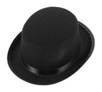 Anneome Chapeau de Costume de Magicien Noir en Tissu, Célébration Halloween | Chapeaux de Scène, Accessoires Légers, Design Créatif, Décor de Fête, pour Adultes