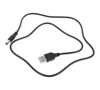 Anneome Chargeur Câble de Charge USB 5v 1a Connecteur 2,5mm pour Poubelle Intelligente, Câble D'alimentation en Plastique Léger et Portable, Compatible Capteur Intelligent