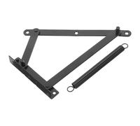 Anneome Charnière à Ressort Triangulaire pour Canapé Pliable, Support de Levage pour Meubles de Maison, Lot de 2 Set de Pièces Gauche et Droite, Acier Robuste, pour Armoire et Lit