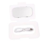 Anneome Chauffe-lingettes USB Portable pour Bébé, Blanc, Compact, Chauffage Rapide, Appareil Compatible Lingettes Humides, Usage Maison et Voyage, Dispositif Pratique et Sécurisé