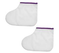 Anneome Chaussettes de Soin Paraffine pour Mains et Film Cire Protecteur Réutilisable Maintien Chaleur et Hydratation Circulation Améliorée Accessoires Pédicure Spa