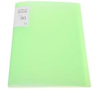 Anneome classeur de livre d'art diamant livre de rangement pour dessins de diamants A4 30 pages vert clair pour exhibitions et home display, protect diamond art creations, design