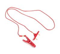 Anneome Clé de Sécurité pour Tapis Roulant Clip Double Insert Plastique Arrêt d'urgence Accessoires Fitness Compatible Toutes Marques Entraînement Sécurisé