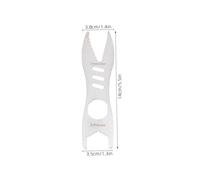 Anneome Clé Multifonction Auto-réglable Acier Robuste Double Embout Compact pour Réparations Fiables à et Extérieur